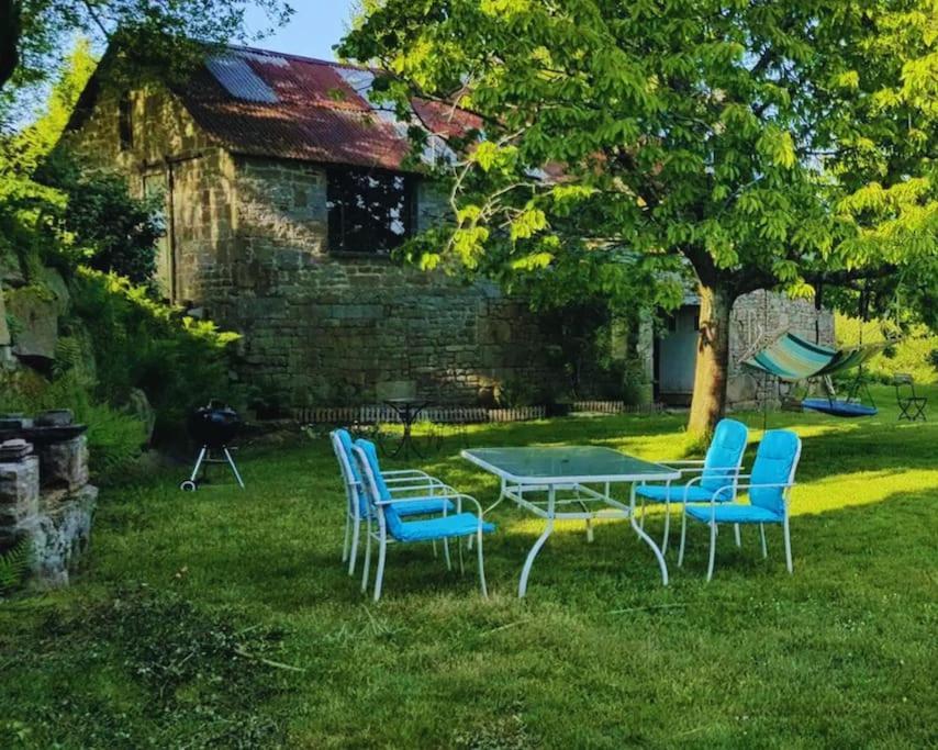 Maison En Pierre Au Milieu Du Bocage Coulouvray-Boisbenâtre エクステリア 写真